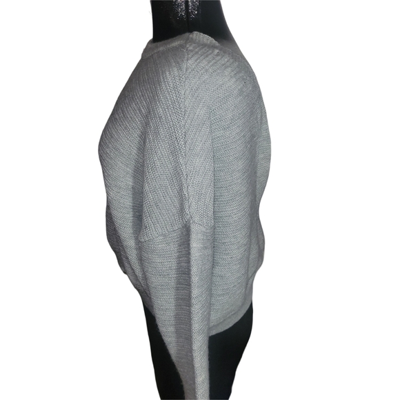 Silver Jeans Co Gray Zig Zag Back Knit Sweater - Picture 4 of 6